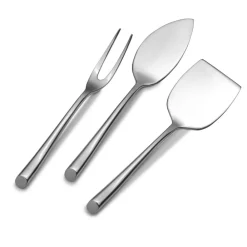 Towle® Living 3 Piece Forged Wave Cheese Set- Openstock