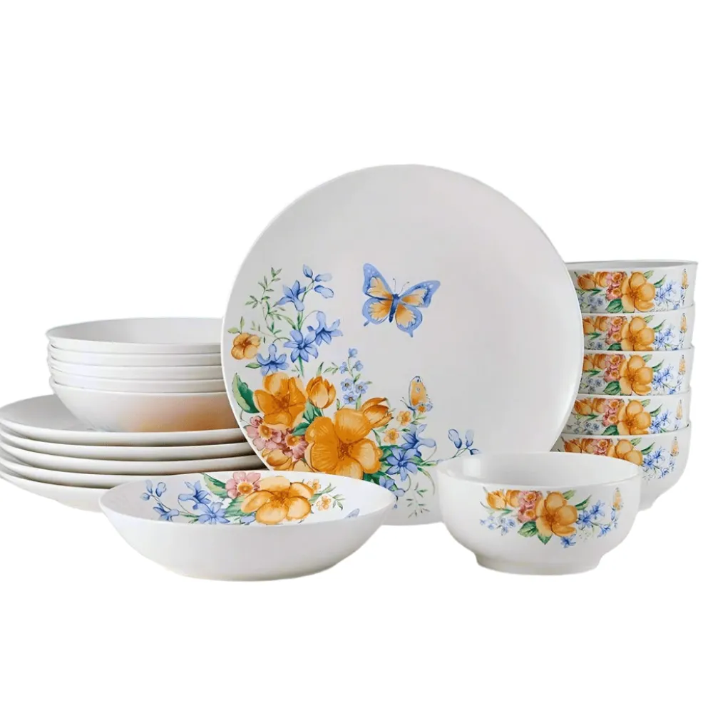 Studio Nova Anna 18 Piece Dinnerware Set, Service for 6- Dinnerware Service For 6