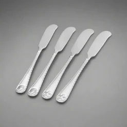 Towle® Everyday Antigua Frost Set of 4 Spreaders- Openstock