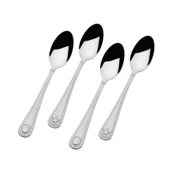 Towle® Everyday Antiqua Frost Set of 4 Mini Coffee Spoons- Openstock