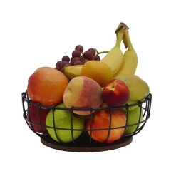 Pfaltzgraff® Anvil Cage Centerpiece Basket- Decor|Fruit And Storage Baskets