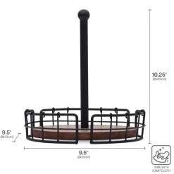 Pfaltzgraff® Anvil Cage Condiment Caddy- Fruit And Storage Baskets|Buffet Caddies