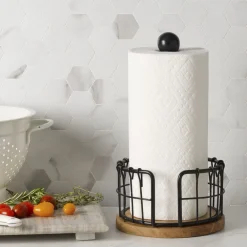 Pfaltzgraff® Anvil Paper Towel Holder- Fruit And Storage Baskets