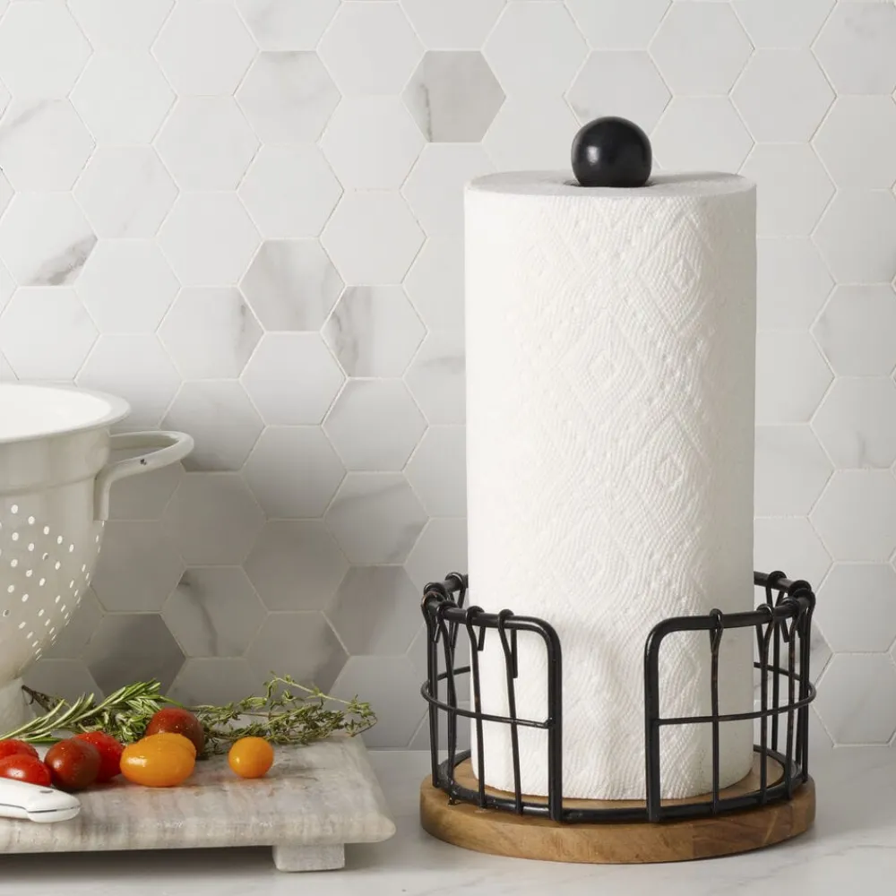Pfaltzgraff® Anvil Paper Towel Holder- Fruit And Storage Baskets