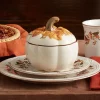 Pfaltzgraff® Autumn Berry Covered Pumpkin Bowl- Covered Casseroles|Soup Cereal Bowls