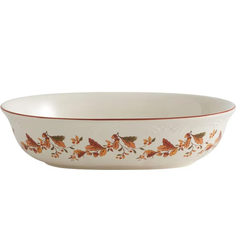 Pfaltzgraff® Autumn Berry Oval Vegetable Bowl- Serve Bowls