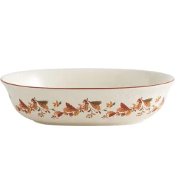 Pfaltzgraff® Autumn Berry Service for 8 with Serveware- Dinnerware Service For 8