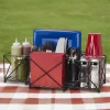 Gourmet Basics® Baler Picnic Buffet Caddy- Fruit And Storage Baskets|Buffet Caddies