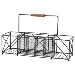 Gourmet Basics® Baler Picnic Buffet Caddy- Fruit And Storage Baskets|Buffet Caddies