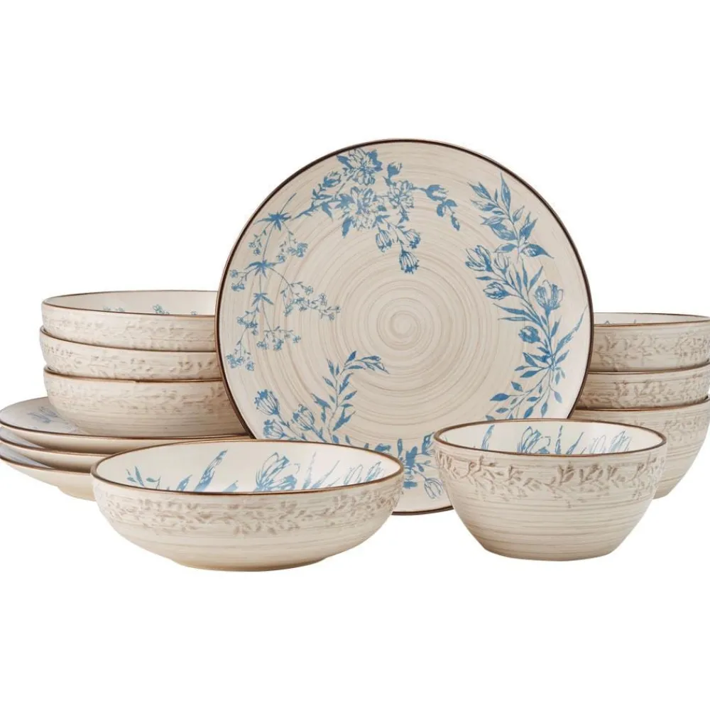 Pfaltzgraff® Bella 12 Piece Dinnerware Set, Service for 4- Dinnerware Service For 4