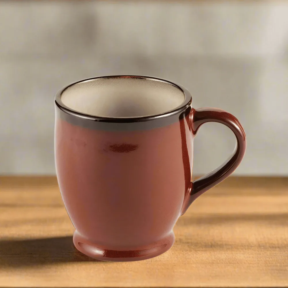 Gourmet Basics® Belmont Red Mug- Coffee Mugs
