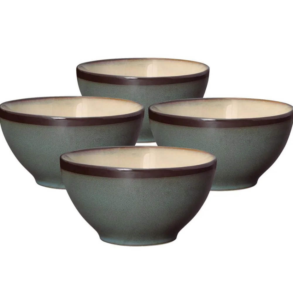 Gourmet Basics® Belmont Set of 4 Blue Soup Cereal Bowls- Soup Cereal Bowls