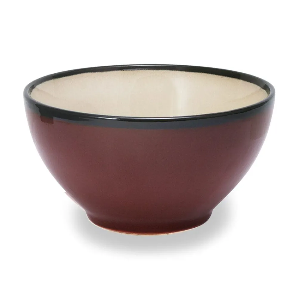 Gourmet Basics® Belmont Set of 4 Red Soup Cereal Bowls- Soup Cereal Bowls