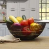 Gourmet Basics® Benson Centerpiece Basket- Decor|Fruit And Storage Baskets
