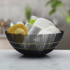 Gourmet Basics® Benson Centerpiece Basket- Decor|Fruit And Storage Baskets