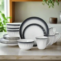 Pfaltzgraff® Blake 16 Piece Dinnerware Set, Service for 4- Dinnerware Service For 4
