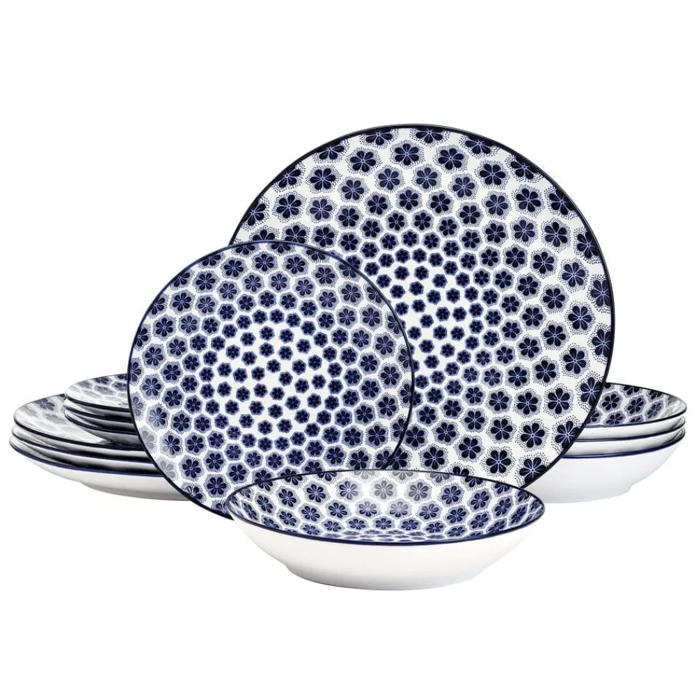Pfaltzgraff® Blooming Delight 12 Piece Dinnerware Set, Service for 4- Dinnerware Service For 4