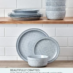Pfaltzgraff® Blooming Meadow Blue 12 Piece Dinnerware Set, Service for 4- Dinnerware Service For 4