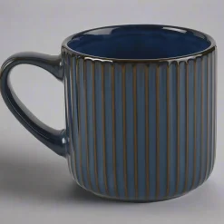 Pfaltzgraff® Blue Ribbed Mug- Coffee Mugs