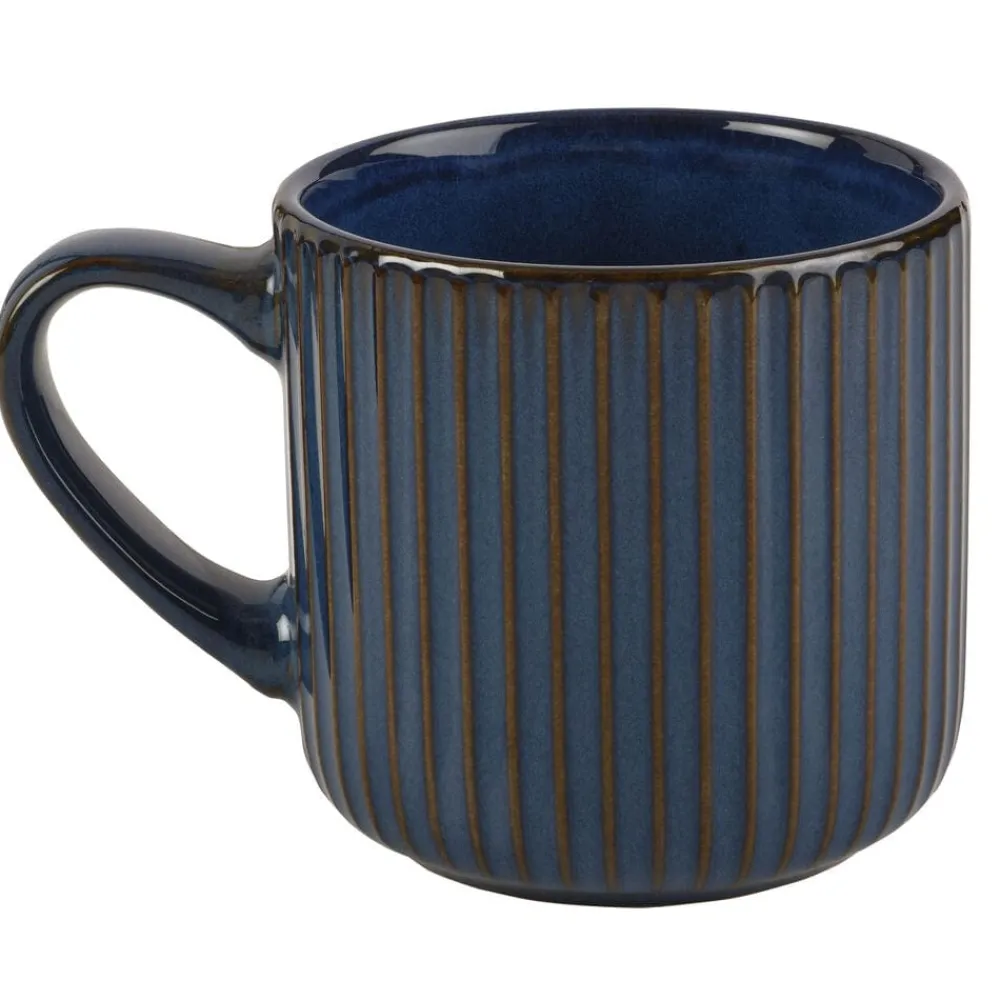 Pfaltzgraff® Blue Ribbed Mug- Coffee Mugs