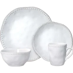 Pfaltzgraff® Canyon Bead Dinnerware Set- Dinnerware Service For 8|Dinnerware Service For 4