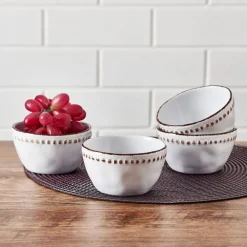 Pfaltzgraff® Canyon Bead Set of 4 Fruit Bowls- Fruit Bowls