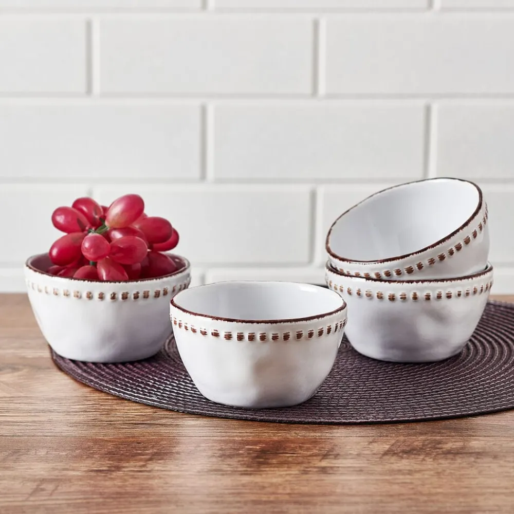 Pfaltzgraff® Canyon Bead Set of 4 Fruit Bowls- Fruit Bowls