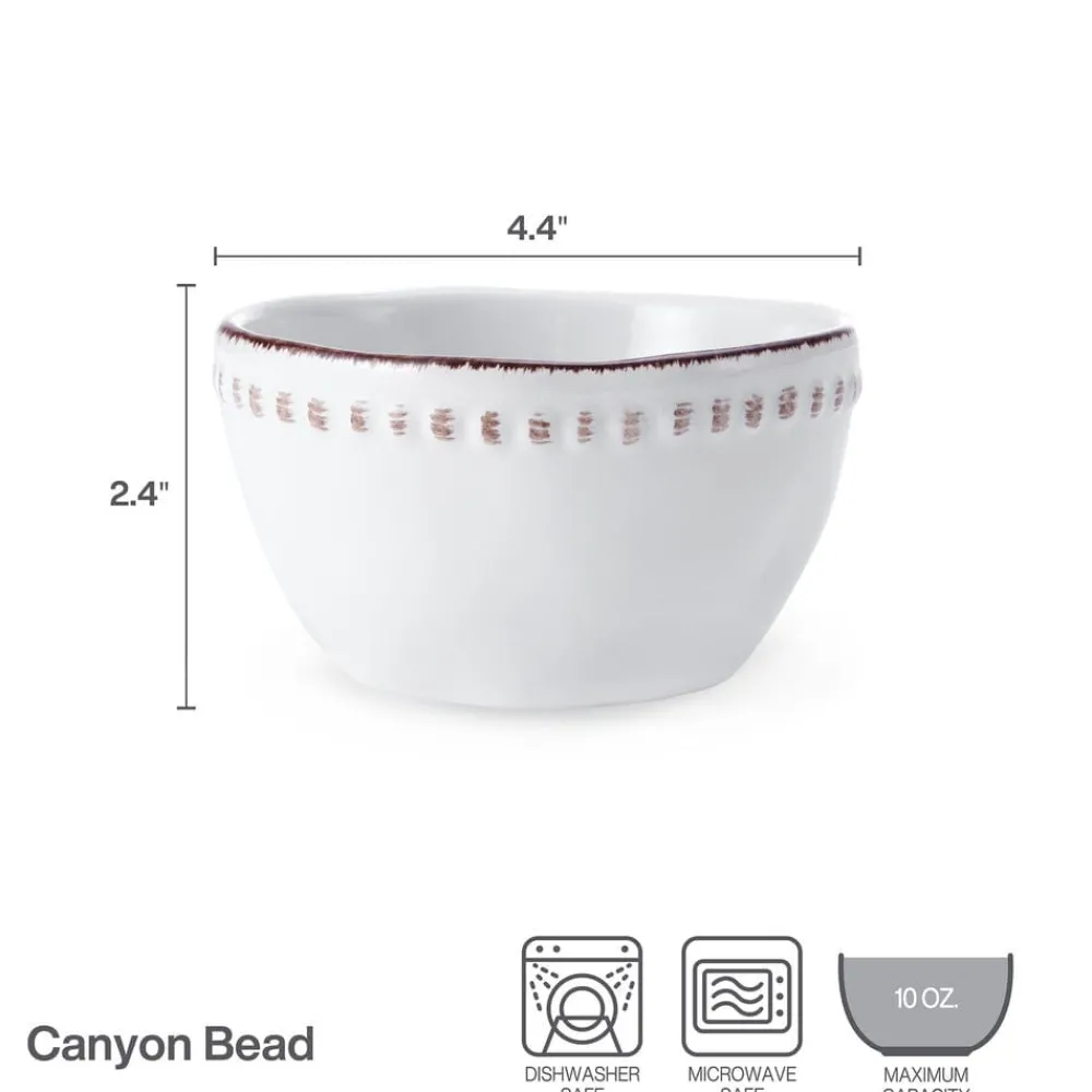 Pfaltzgraff® Canyon Bead Set of 4 Fruit Bowls- Fruit Bowls