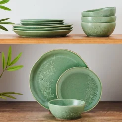 Pfaltzgraff® Carrie 12 Piece Dinnerware Set, Service for 4- Dinnerware Service For 4