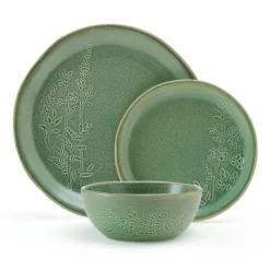 Pfaltzgraff® Carrie 12 Piece Dinnerware Set, Service for 4- Dinnerware Service For 4