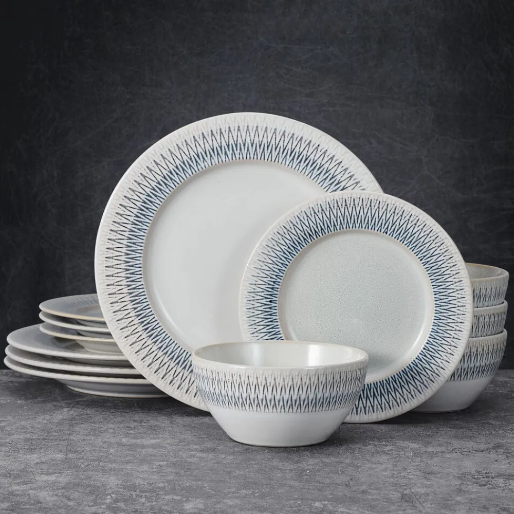 Pfaltzgraff® Casey 12 Piece Dinnerware Set, Service for 4- Dinnerware Service For 4