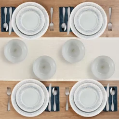 Pfaltzgraff® Casey 12 Piece Dinnerware Set, Service for 4- Dinnerware Service For 4