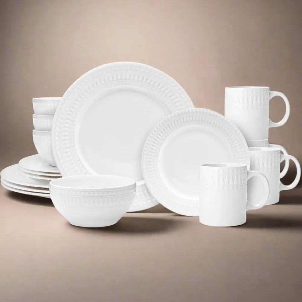 Pfaltzgraff® Cassandra 16 Piece Dinnerware Set, Service for 4- Dinnerware Service For 4