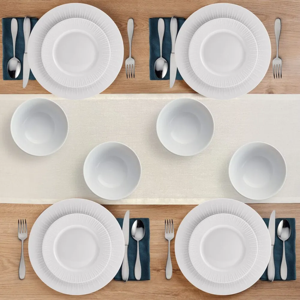 Pfaltzgraff® Cassie 12 Piece Dinnerware Set, Serivce for 4- Dinnerware Service For 4