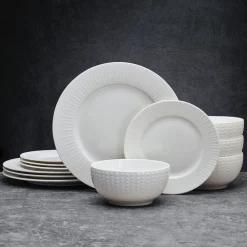 Pfaltzgraff® Cassie 12 Piece Dinnerware Set, Serivce for 4- Dinnerware Service For 4