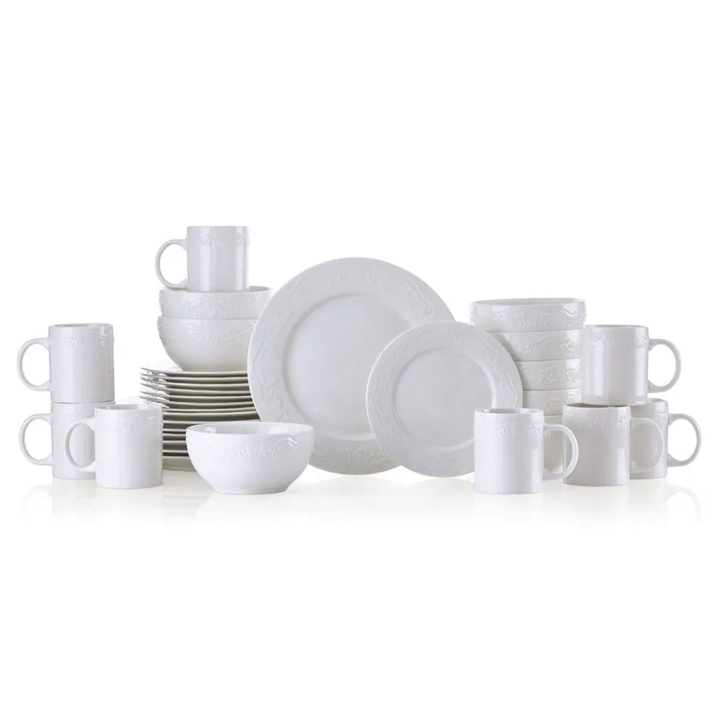 Pfaltzgraff® Charlotte 32 Piece Dinnerware Set, Service for 8- Dinnerware Service For 8