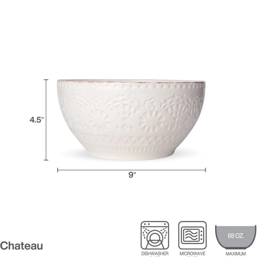 Pfaltzgraff® Chateau Cream Serving Bowl- Serve Bowls