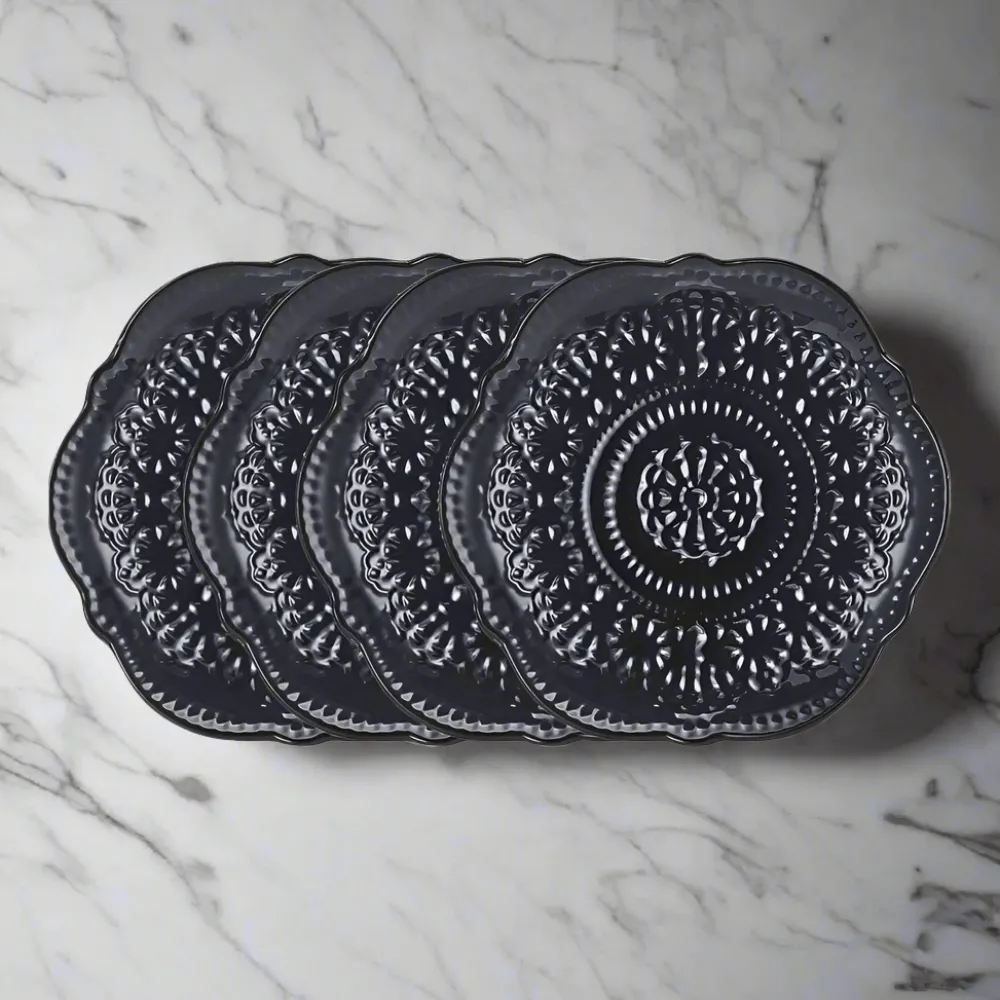 Pfaltzgraff® Chateau Midnight Set of 4 Salad Plates- Salad Plates