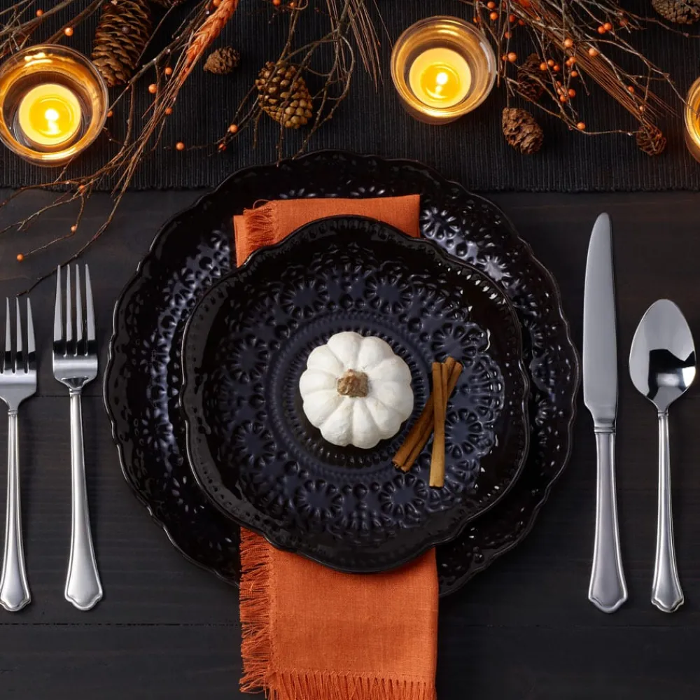 Pfaltzgraff® Chateau Midnight Set of 4 Salad Plates- Salad Plates