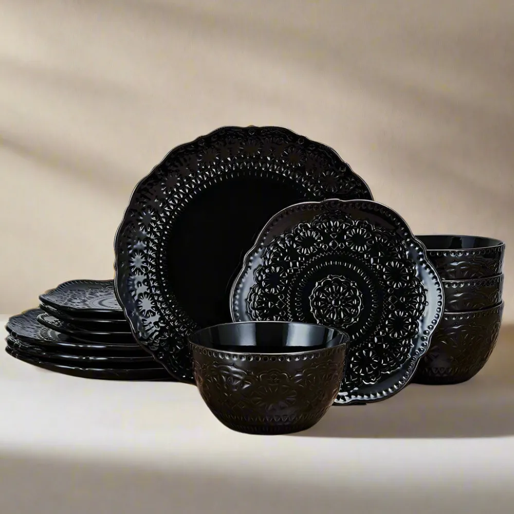 Pfaltzgraff® Chateau Midnight Set of 4 Soup Cereal Bowls- Soup Cereal Bowls