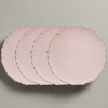 Pfaltzgraff® Chateau Pink Set of 4 Dinner Plates- Dinner Plates
