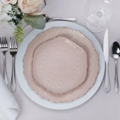 Pfaltzgraff® Chateau Pink Set of 4 Dinner Plates- Dinner Plates