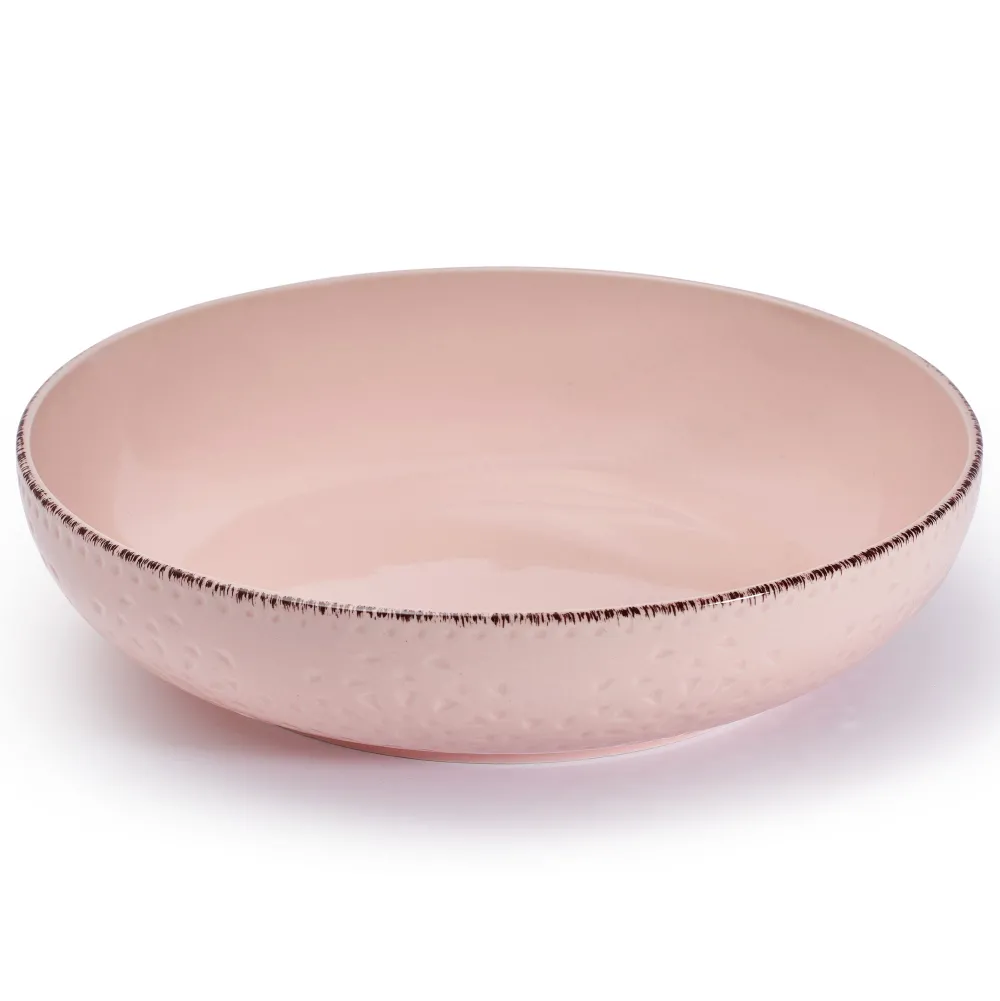 Pfaltzgraff® Chateau Pink Set of 4 Pasta Bowls- Pasta Bowls