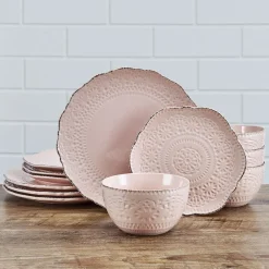 Pfaltzgraff® Chateau Pink Set of 4 Soup Cereal Bowls- Soup Cereal Bowls
