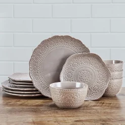 Pfaltzgraff® Chateau Smoke Set of 4 Salad Plates- Salad Plates