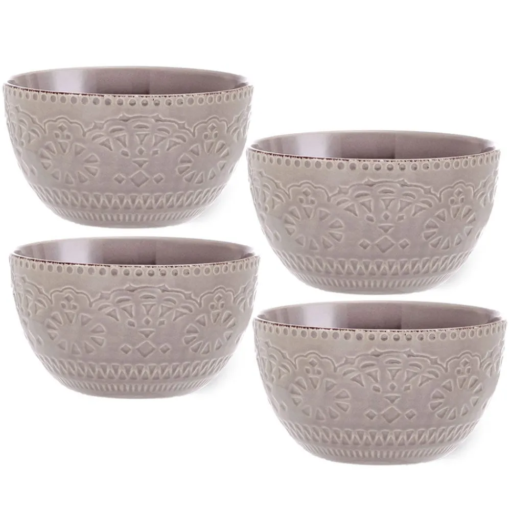 Pfaltzgraff® Chateau Smoke Set of 4 Soup Cereal Bowls- Soup Cereal Bowls
