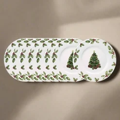 Pfaltzgraff® Christmas Day Set of 8 Salad Plates- Salad Plates