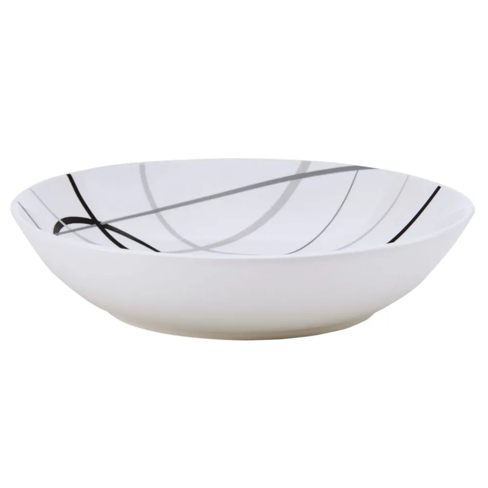 Studio Nova Circles 18 Piece Dinnerware Set, Service for 6- Dinnerware Service For 6