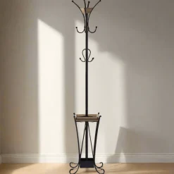 Artesa™ Coat Rack With Umbrella Stand- Decor