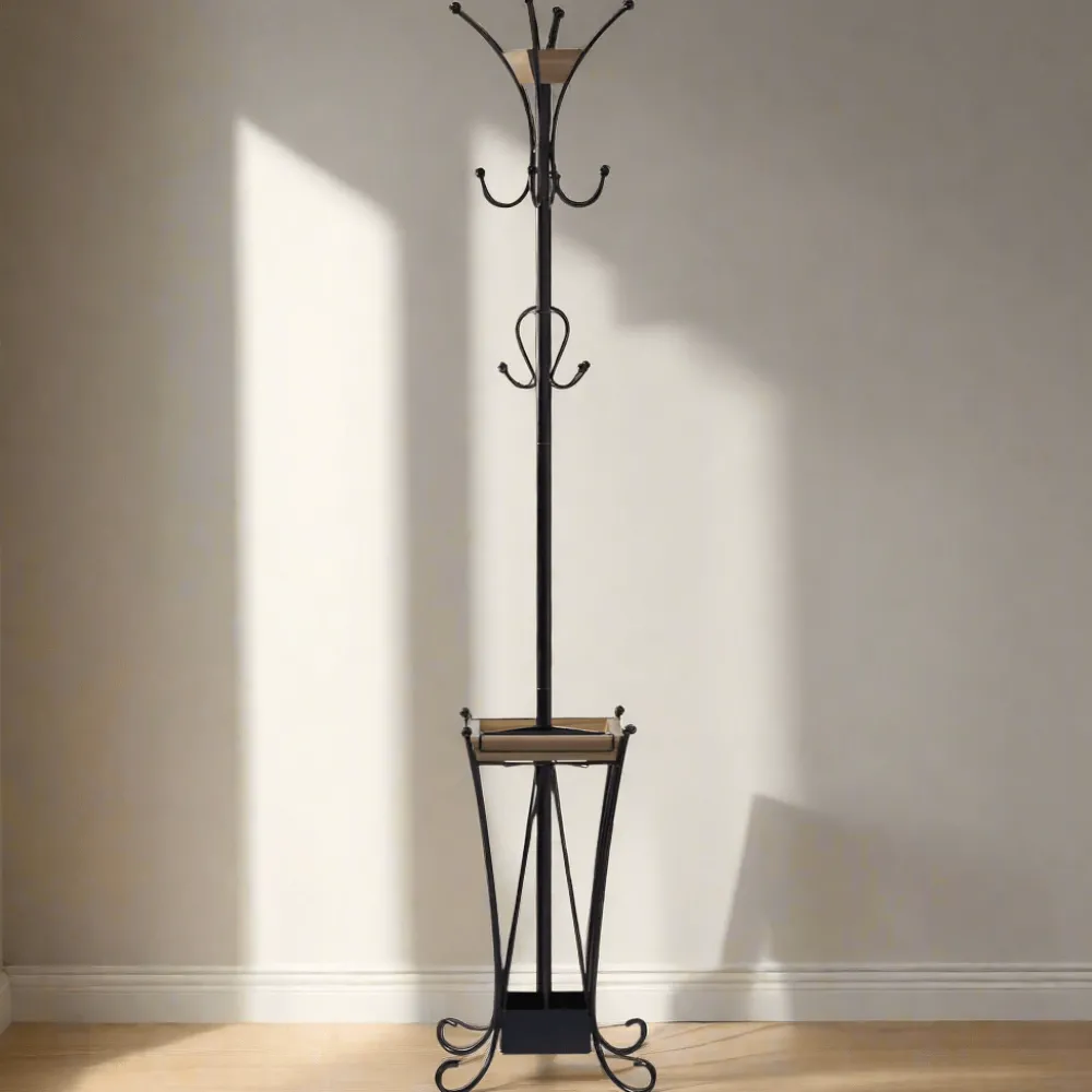 Artesa™ Coat Rack With Umbrella Stand- Decor
